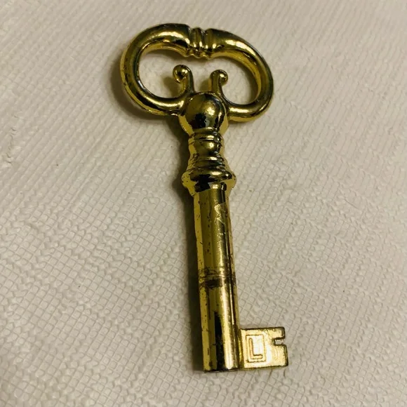 VINTAGE BRASS FELHOOD/ Ridgeway Grandfather Clock Door Key Clocks Prior 2004 - Picture 5 of 9